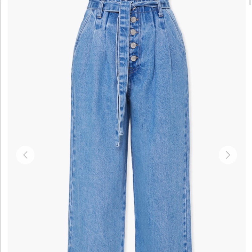 Paperbag Forever 21 Mom Jeans